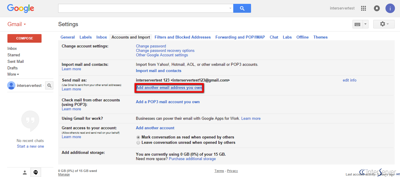 How to add domain email account into Gmail account