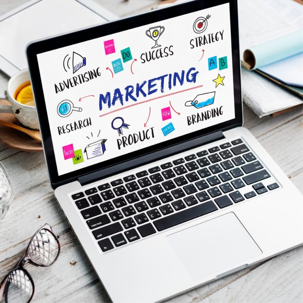 Business website as a key marketing tool for online visibility, brand awareness, lead generation, and business growth.