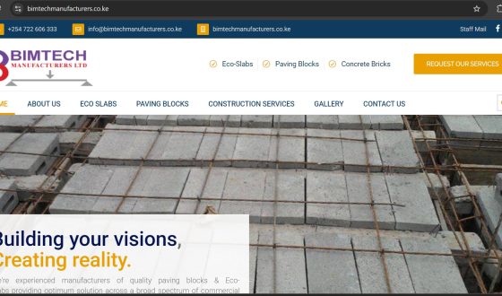 Building and construction website in Kenya