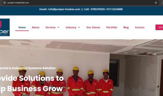 Security Company Website in Kenya