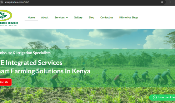 Professional website design for agricultural companies across Kenya. Powered by Host Masters.