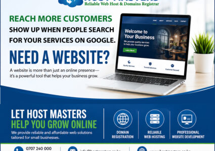 One-page website design