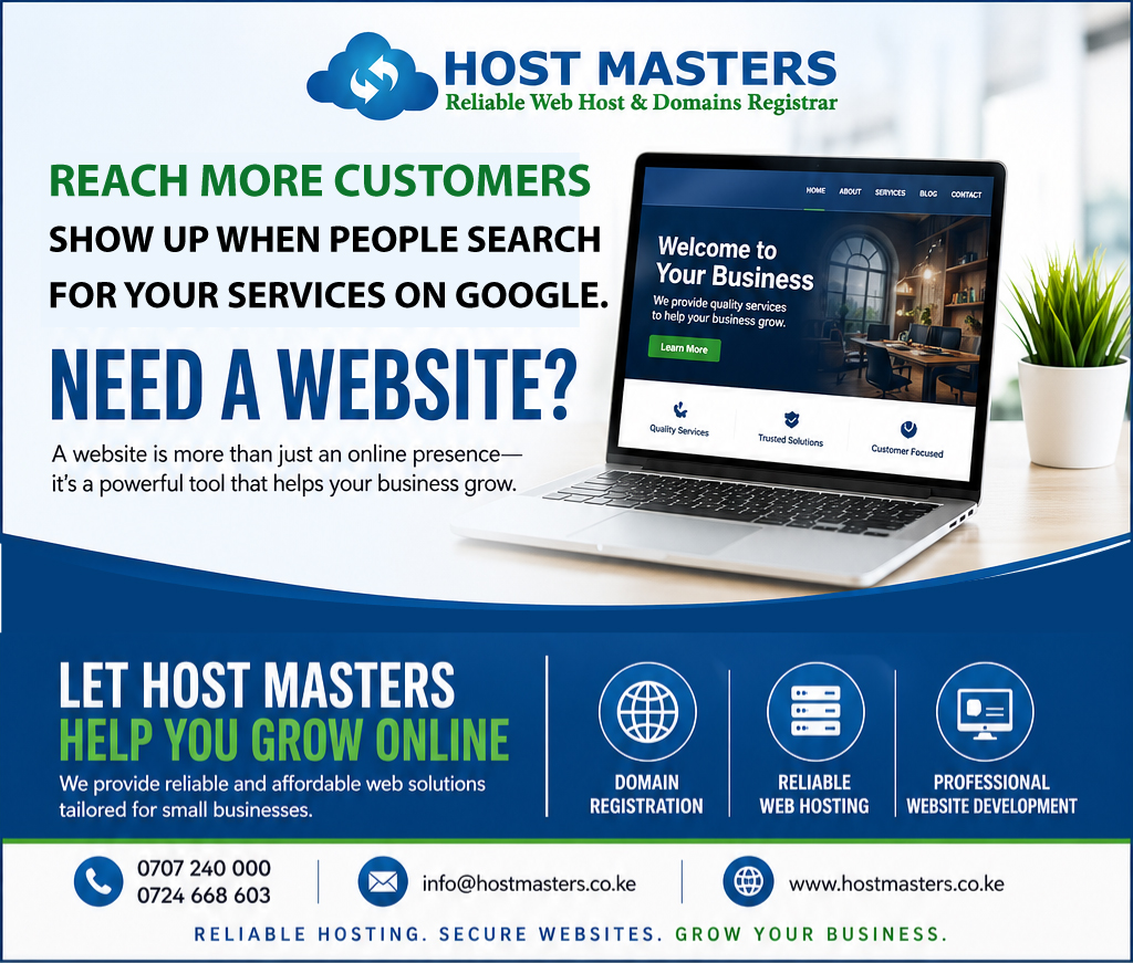 One-page website design